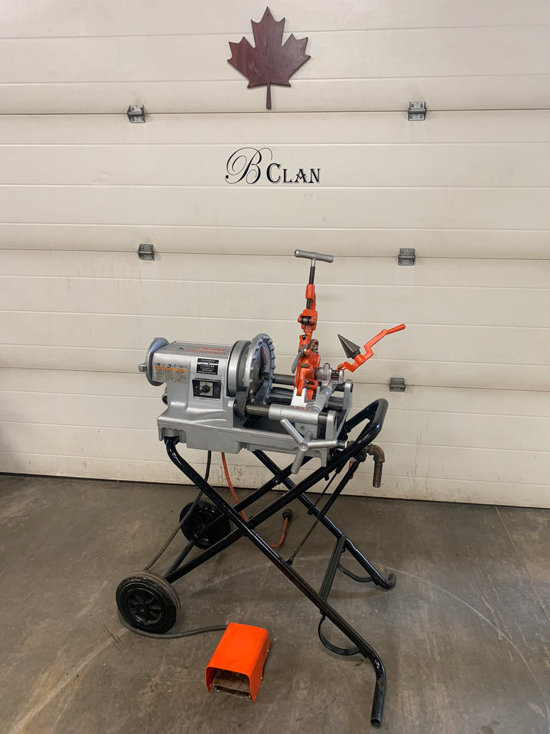 Ridgid 300 compact power pipe threader , used for sale  