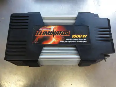 Motomaster Eliminator 1000W Inverter. Good condition. 50.00