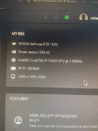 Acer nitro Gaming Pc / monitor 