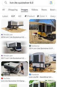WANTED Livinlite quicksilver tent trailer