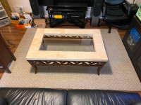 Marble large coffee table