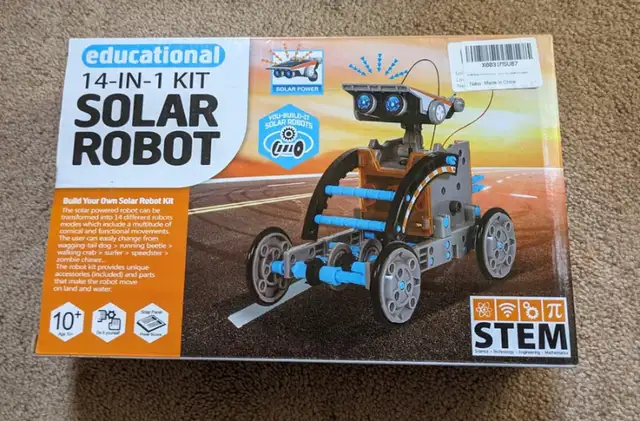Build Your Own - Educational Robots Toys, BNIB, Sealed in Toys & Games in City of Toronto - Image 3
