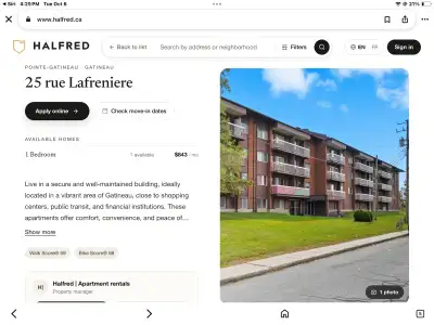 I have attached the Rental forms. Please go through it. Please contact accordingly. Studio apartment...