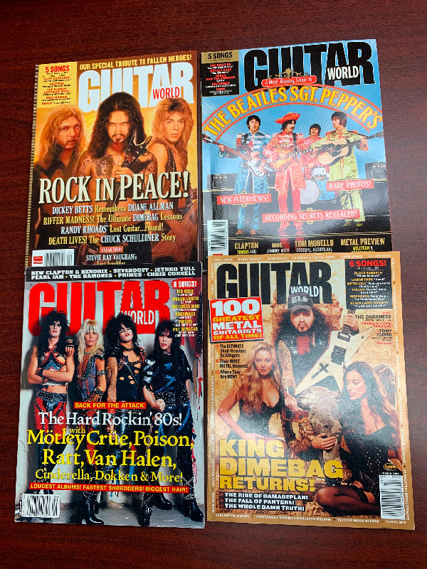 Guitar World Magazines dans Magazines  à Calgary - Image 4