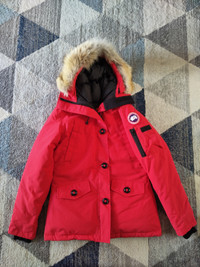 Brand New Canada Goose Montebello Heritage Red M Authentic Women