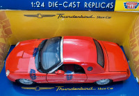 1:24 Diecast Motor Max Ford Thunderbird Show Car Red