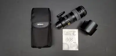 Like-New Nikon AFS VR 70-200 f/2.8G Zoom Telephoto Lens, View more