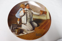 “The Painter” 1983 – Norman Rockwell Collector's Plate