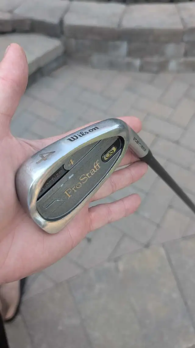 Wilson ProStaff OS Super4 Iron Golf Club- right handed  in Golf in Oshawa / Durham Region - Image 2