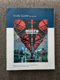 Study Guide for  Principles of Microeconomics
7th Edition

