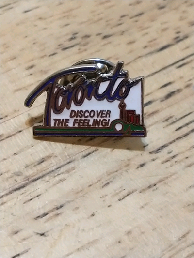 Lovely Toronto Discover the Feeling! lapel pin, View more