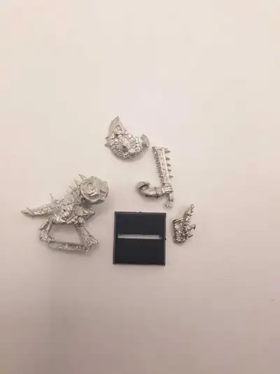 Warhammer AoS fantasy lizardmen Saurus lord metal oop, View more