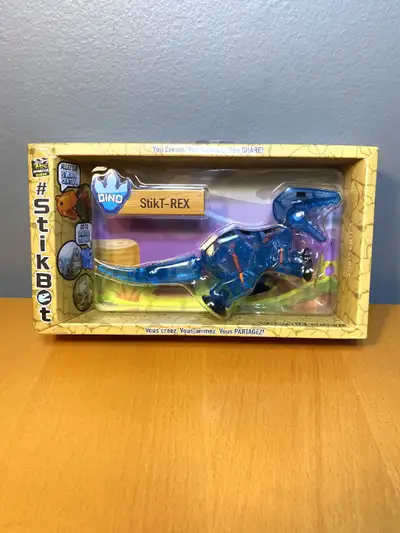 StikBot Mega Dino StikTRex (Blue) - NEW, View more