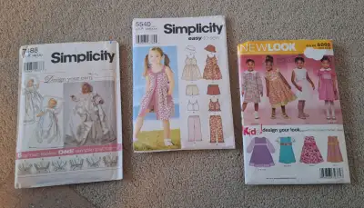 Girls Dress and Infant Christening Gown Patterns  All for $1.00, View more