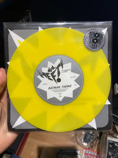  NEAL HEFTI Batman theme / Batsui ULTRA LIMITED YELLOW 7 Inch Vi, View more