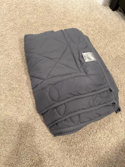 Grey 15lb Weighted Blanket, View more