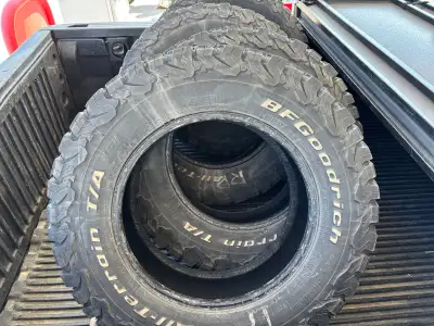I'm selling a set of four BF Goodrich K02 All-Terrain T/A tires, size LT275/65R18. These tires are i...