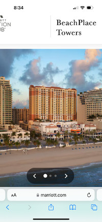 Fort Lauderdale on ocean 2BR Marriott Beach Place July 13-20