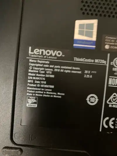 Lenovo thinkcentre, View more