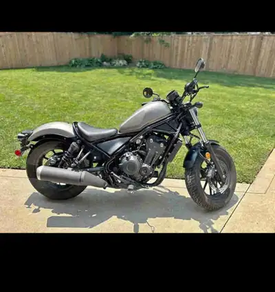 Honda rebel 500cc, 3500km