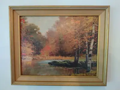 Mystic Pond Painting by Robert Wood, View more