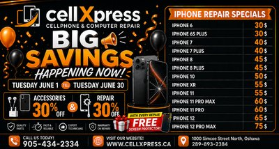 Father’s Day Special at Cell Xpress! Give Dad’s tech a fresh start ❤️ Save BIG on phones, laptops, r...