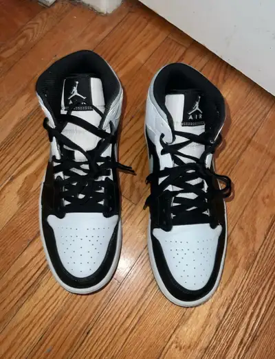 Air Jordan 1 Mid White Shadow - Size 10.5 US, View more