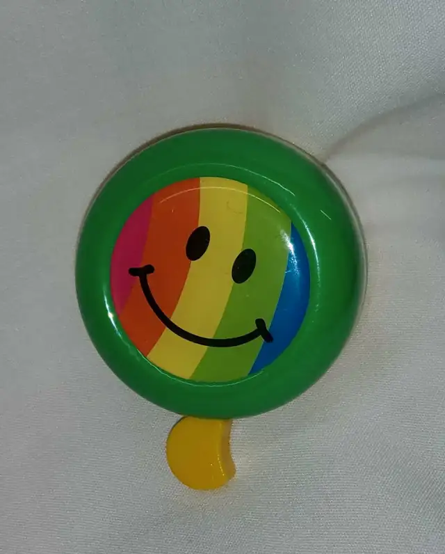 Bell for Kids Trike Bike Bicycle RAINBOW HAPPY FACE in Kids in Truro - Image 2