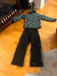 Ski Pants and Jacket Size L or 14/16 Columbia Youth