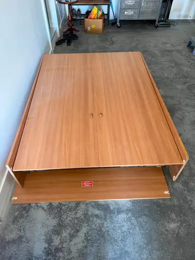 Original Murphy Bed! Hardware works well. Case needs a rebuild., View more