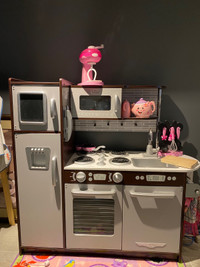 Wooden Kitchen Play Set