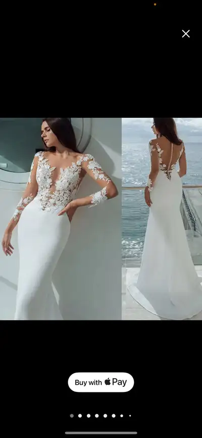 Wedding Dress size 6, View more