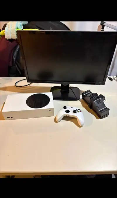 Xbox Series S & Gaming Monitor, View more