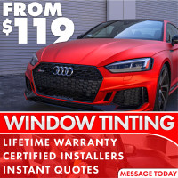 Car Window Tinting - Mobile & Within Shop!