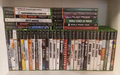 Lots of Original Xbox Games All $5 Each, View more