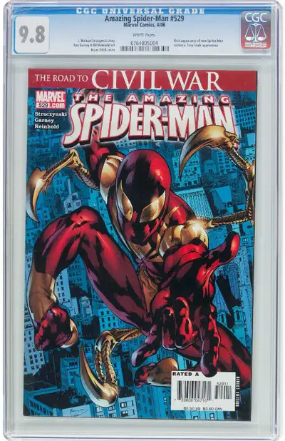 AMAZING SPIDERMAN 529 CGC GRADED 9.8, View more