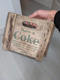 Vintage Coca Cola Crate