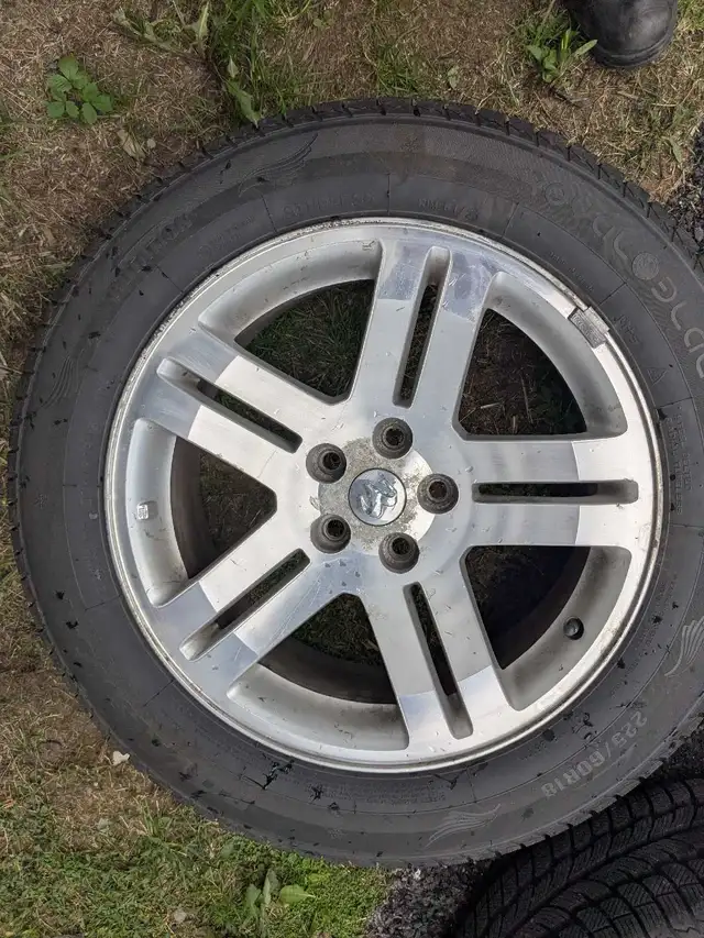 mag avec pneus hiver neufs 18 pouces dodge in Tires & Rims in Granby - Image 4