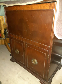Antique Liquor Cabinet 