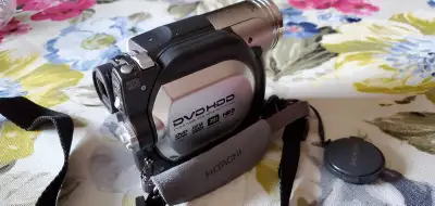 Hitachi Hybrid Camcorder - HDD/DVD/SD RECORDING, View more