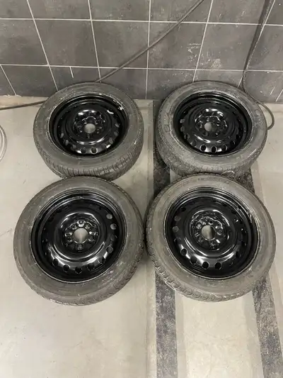 Hello, I’m selling 4 Michelin Xice winter tires size 215/55R17 on steel rims with 4.5-5mm, good for...