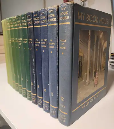 Dive into a world of classic children's literature with this vintage 1953 'My Book House' collection...