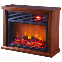 Optimus Fireplace Infrared Heater, New