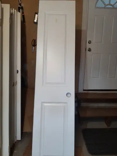 18"x84 - Modern Two Panel Square interior door, View more