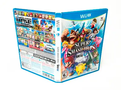 Super Smash Bros. for Wii U complet et en bonne condition, testé en fonctionnel. Super Smash Bros. f...