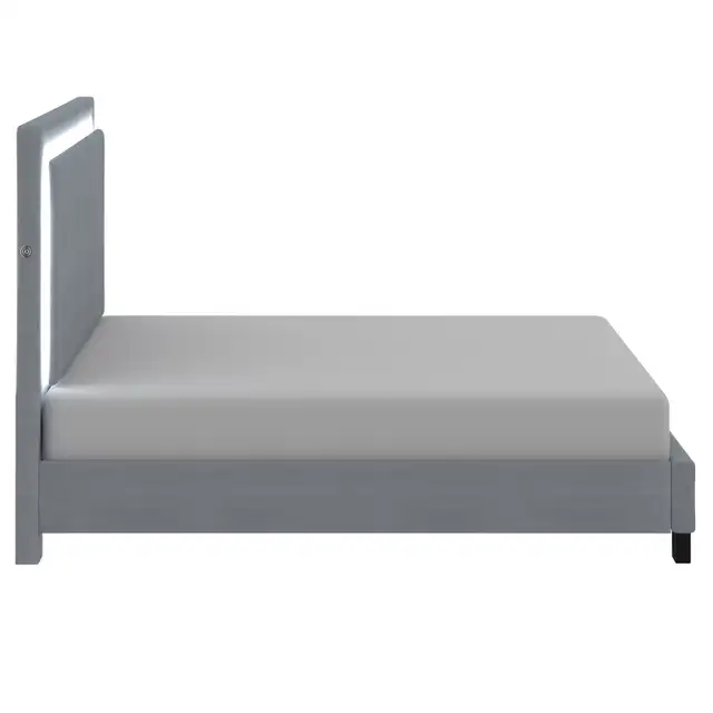 PLATFORM BED KING SIZE, LUMINA BRAND NEW W/LIGHT(FREE DELIVERY)63240706347395122