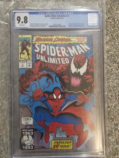 Spiderman Unlimited #1 CGC 9.8, View more