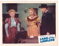 1947 Land of the Lawless Johnny Mack Brown Western Lobby Card #4