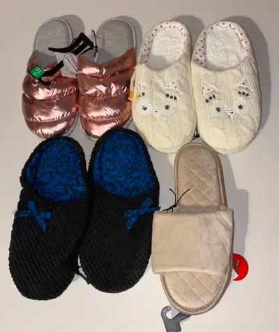BRAND NEW WOMENS SLIPPERS LOT, View more