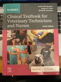 McCurnin’s clinical textbook for veterinary technicians